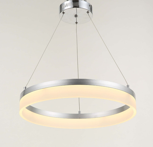 Lámpara Colgante Led Aro Anillo Minimalista Moderno Ø 40cm