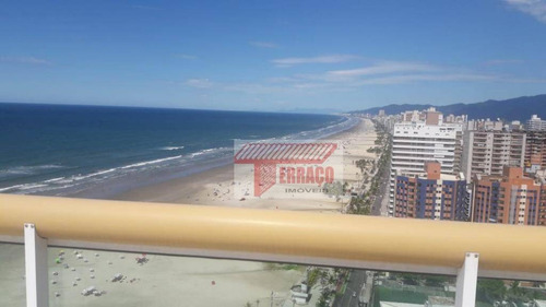 Imagem 1 de 30 de Cobertura Com 4 Dormitórios À Venda, 724 M² Por R$ 5.300.000,00 - Aviação - Praia Grande/sp - Co0717