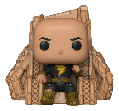 Funko Pop! Black Adam En Trono - Figura De Vinilo Dc Comics