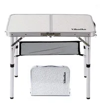 Comprar Mesa Plegable Portátil Para Campamento Y Picnic Ajustable