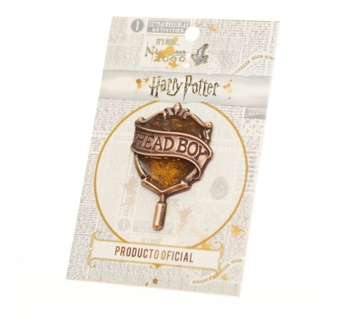 Pin Prendedor Oficial | Harry Potter - Head Boy Hufflepuff