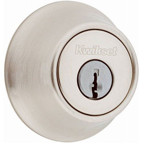 Kwikset 660 Solo Cilindro Cerrojo En Níquel Satinado