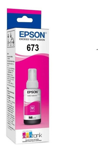 Botella De Tinta Epson 673 Magenta