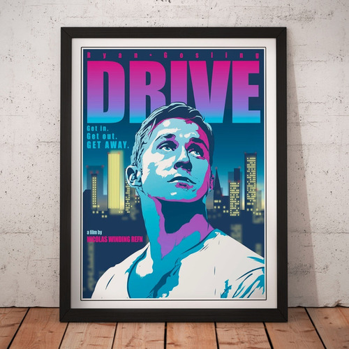 Cuadro Peliculas - Drive - Poster Movie / Pop Art