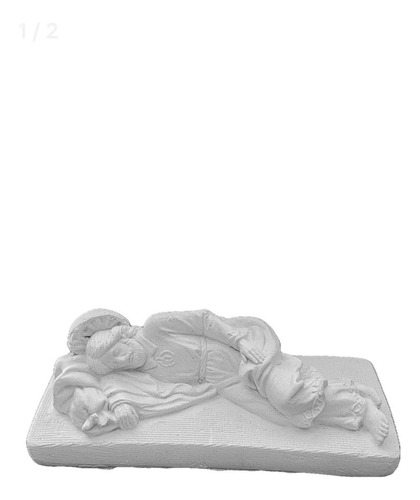 Figura Religiosa San José Dormido Yeso 18 Cm