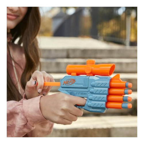 Nerf Lanzador Elite 2.0 Prospect Qs-4-8 Dardos Elite