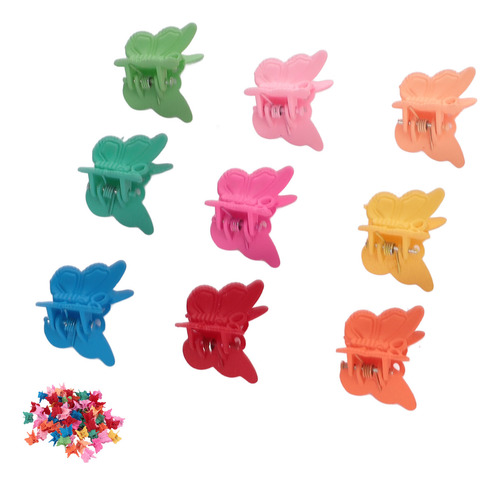 Minipinzas Para El Pelo, 100 Unidades, Adorables Accesorios