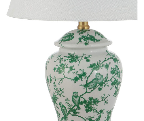 Lámpara De Mesa Led Estilo Chinoiserie De 56 Cm