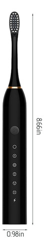 Cepillo De Dientes Eléctrico Y Con 8 Cabezales De Cepillo Co