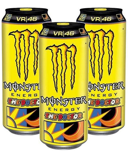 Kit 3 Energético Monster The Doctor By Rossi Importado 500ml
