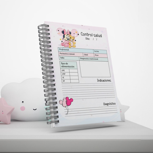Carnet/cuaderno Pediatrico Control Particular/consultorio