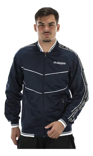Blus o Casaco Kappa Esportivo Preto Masculino Adulto Nfe