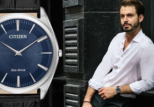 Imagen 6 de 7 de Citizen Eco Drive Stiletto Blue Dial Ar3070-04l ¨¨¨dcmstore