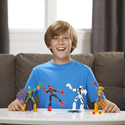 Figura De Acción Doblada Y Flexible Sppiderman Marvel
