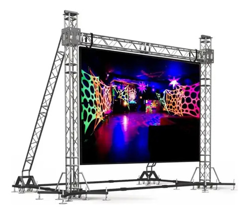 Pantalla Led Gigante Para Exterior, Pitch 4, 1x1 Mts
