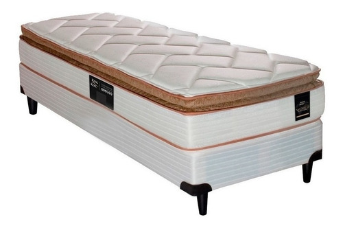 Sommier Americana King Koil Comfort Sensations Finesse 1 1/2 plaza de 190cmx90cm  blanco y negro