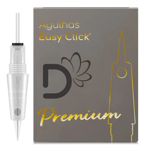 Nova Agulha Dermocamp Easyclick C/ Mola Premium 1rl
