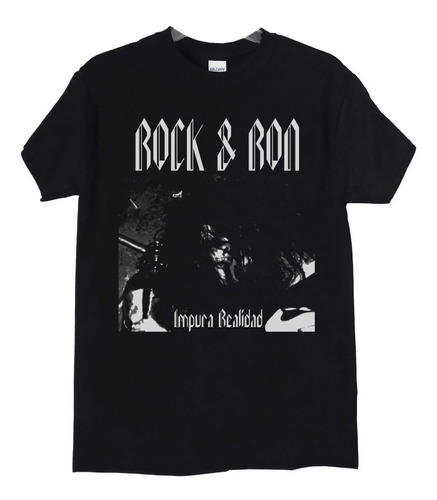 Polera Rock And Ron Impura Realidad Metal Abominatron