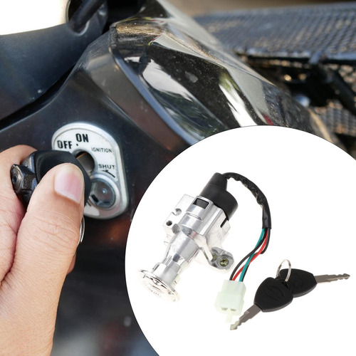 Mini Candado Para Motocicleta, Accesorio Para De 10 A 19 Mm