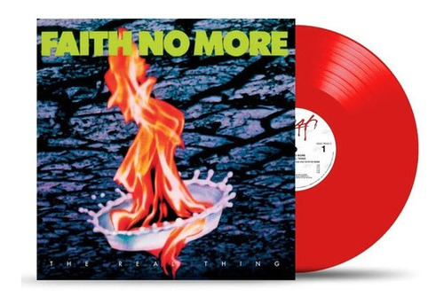 Faith No More - The Real Thing - Lp Vinilo + Libro La Nacion