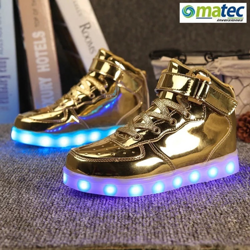 Zapatillas Con Luces Led Talla. 32