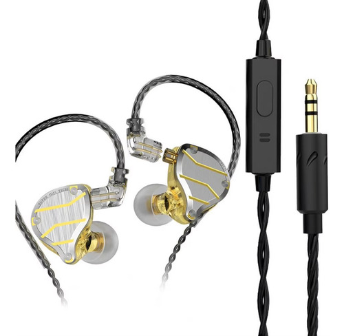 Audifonos Qkz Zxn, Hifi Bass Earbuds, Con Mic