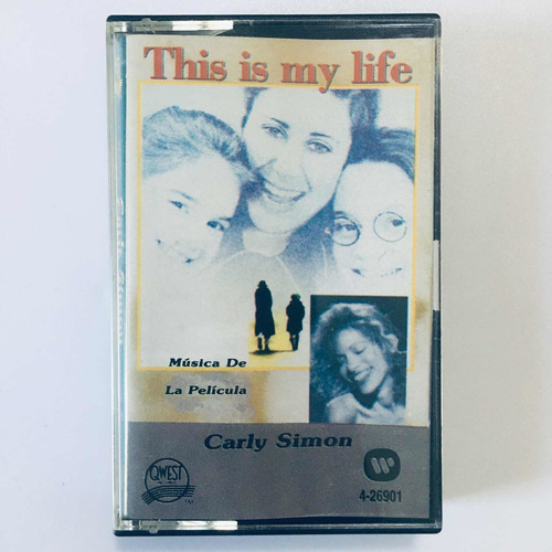 Carly Simon This Is My Life Banda De Sonido Cassette Nuevo