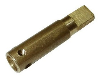 Vastago Bronce Robinete Cocina 9mm X 40mm Con Rebaje A 8mm