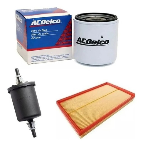 Kit Filtros Aceite Aire Nafta Acdelco Astra/vectra/zafira 