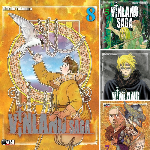 Vinland Saga Tomos 5 Al 8 Ovni 