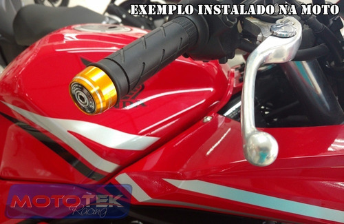 Imagem 4 de 6 de Peso Terminal Guidão Curto Procton Honda Cbr 1000 Cbr1000rr