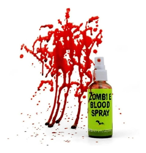 Sangre Falsa Maquillaje Halloween Spray Zombie Cosplay