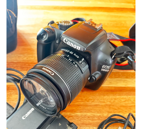 Canon Eos 1100d Dslr Color  Negro