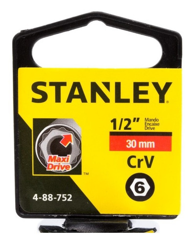 Copa Hexagonal Mando 1/2 30mm 88752 Stanley