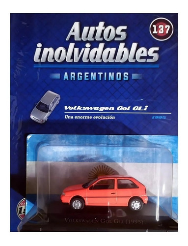Volkswagen Gol Gli Mk2 Ab9 1995 A Escala 1/43 Diecast