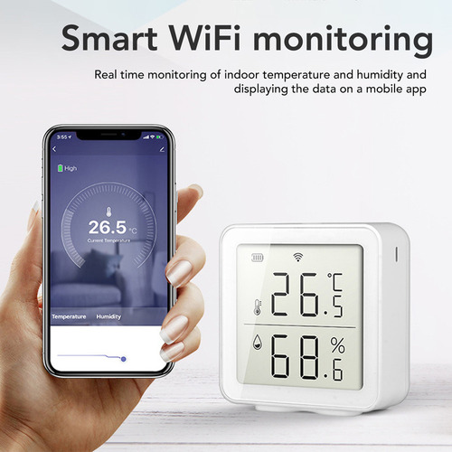 Sensor De Temperatura Y Humedad Para Termómetro Wifi Inalámb