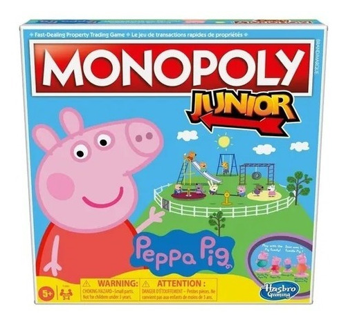 Juego De Mesa Monopoly Junior Peppa Pig 