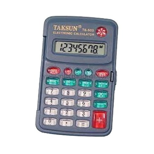 Mini Calculadora De Bolsillo Taksun Ts-503 8 Digitos