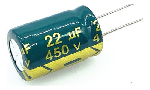 Capacitor Electrolítico 22uf 450v Alta Frecuencia Pack X 10