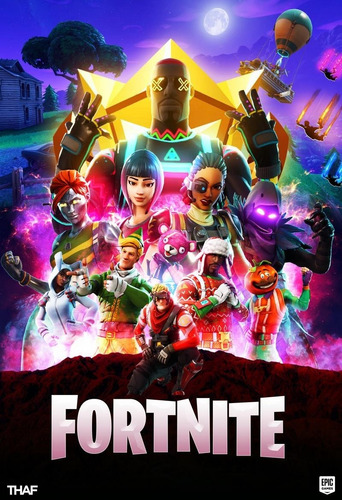 Impresión Foto - Poster Fortnite 60 X 90 Cm 