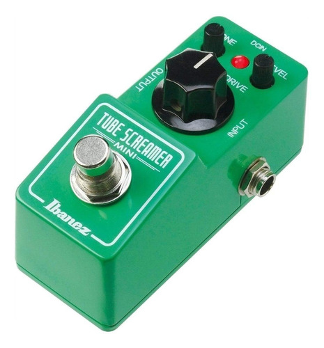 Imagen 3 de 5 de Pedal de efecto para instrumento de cuerda Ibanez Tube Screamer TSMini verde claro