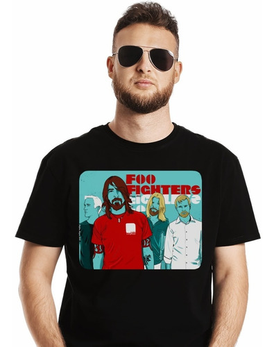 Polera Foo Fighters Since 1995 Rock Impresión Directa