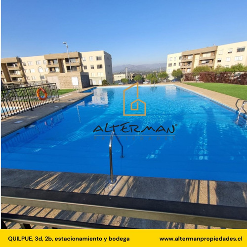 3 Dormitorios, 2 Baños En Hermoso Condominio En Quilpue