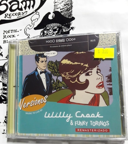 Willy Crook Versiones Cd Remasterizado Nuevo Rgs 2019