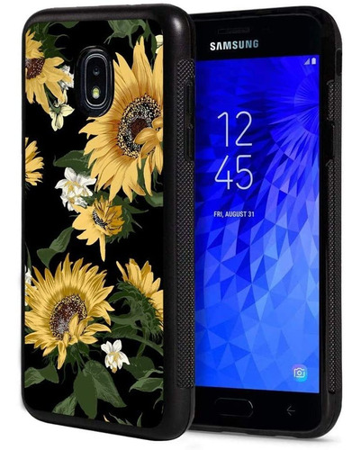 Funda Para Galaxy J7 (diseno Girasol/marca Bwooll)