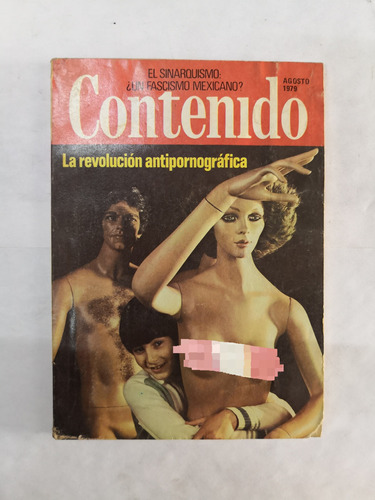 Revista Contenido Agosto De 1979,#195 Antipornográfica