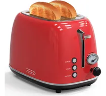 Comprar Tostadora De 2 Rebanadas, Tostadoras De Pan De Acero Inox