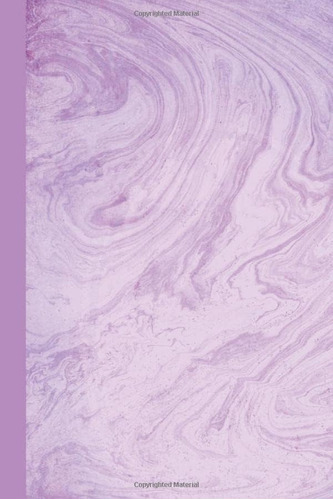 Libro: Journal: Marble (lavender Purple) 6x9 - Lined Journal