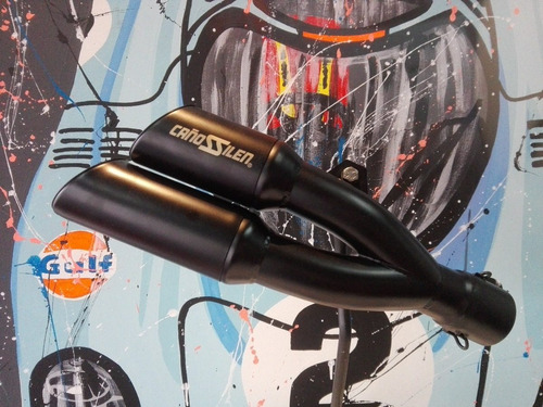 Imagen 2 de 5 de Silenciador De Moto Universal Cañossilen Cs16