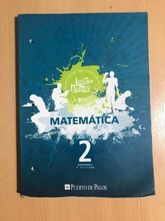Libro Usado Logonautas Matemática 2 Puerto De Palos